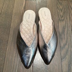 Birdies gold mules! Never worn